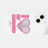 Gepersonaliseerd Ik Hou Van Mijn Man – Voeg Foto & Case-Mate iPhone Case (Achterkant (horizontaal))