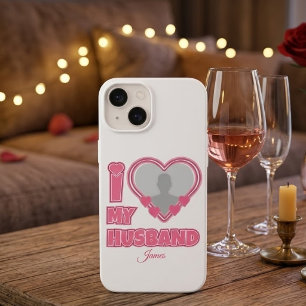 Gepersonaliseerd Ik Hou Van Mijn Man – Voeg Foto & Case-Mate iPhone 14 Hoesje