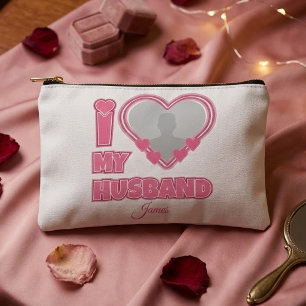 Gepersonaliseerd Ik hou van mijn man – Voeg foto & Etui