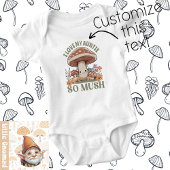 Gepersonaliseerd-Ik hou van mijn (uw titel) zo vee Romper