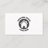 Gepersonaliseerd Ik verkoop onroerend goed foto Visitekaartje (Achterkant)