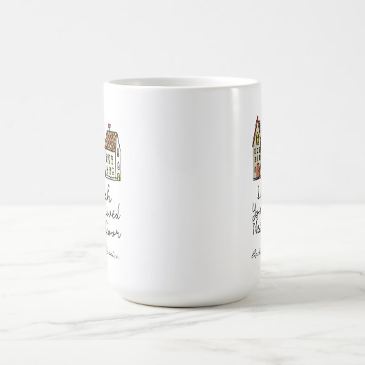 Gepersonaliseerd Ik wou dat je naast de Coffee-Mok Koffiemok (Center)