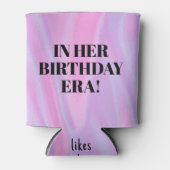 Gepersonaliseerd in haar verjaardagsevenement blikjeskoeler (Voorkant)