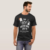 Gepersonaliseerd in het boek Halloween Wedding Cre T-shirt (Voorkant volledig)
