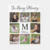 Gepersonaliseerd in het houden van de Foto Collage Fleece Deken (Voorkant)