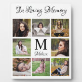 Gepersonaliseerd in het houden van de Foto Collage Fotoplaat (Voorkant)