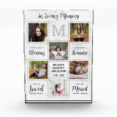 Gepersonaliseerd in het houden van het Memorial va Fotoblokken (Voorkant)