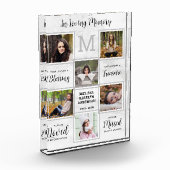 Gepersonaliseerd in het houden van het Memorial va Fotoblokken (Links)