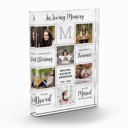 Gepersonaliseerd in het houden van het Memorial va Fotoblokken (Links)