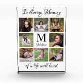 Gepersonaliseerd in het houden van het Memorial va Fotoblokken (Voorkant)