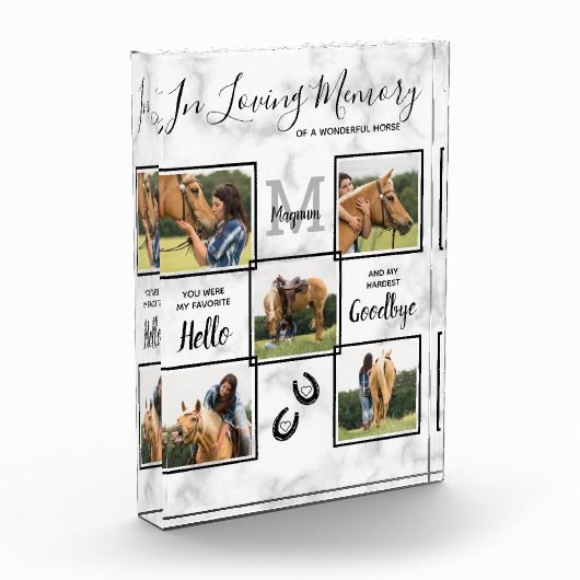 Gepersonaliseerd in het liefhebben van Memory Pet Fotoblokken (Links)