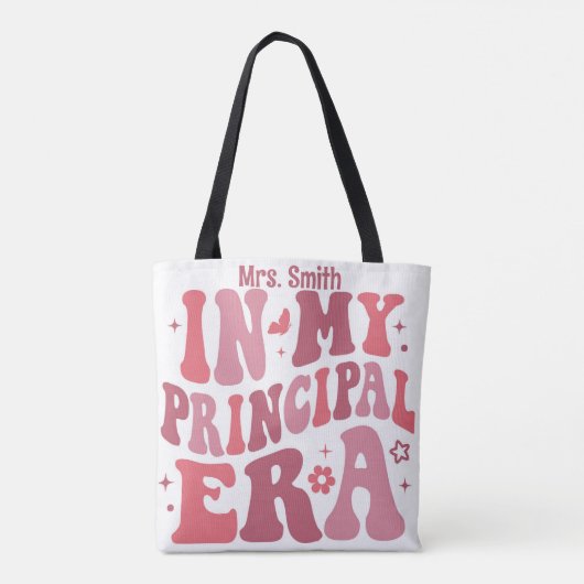 Gepersonaliseerd in mijn belangrijkste tijdperk Ro Tote Bag (Achterkant)