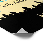 Gepersonaliseerd 'In onze klas' Motivatie klasloka Poster (Hoek)