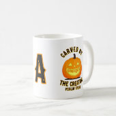 Gepersonaliseerd Initiaal door de Schepper Koffiemok (Voorkant rechts)