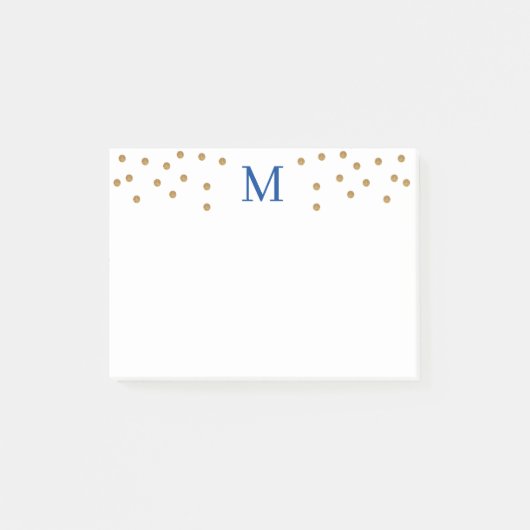 GEPERSONALISEERD INITIAAL MET SPRINKLES Post-it no Post-it® Notes (Voorkant)