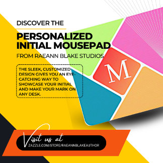 Gepersonaliseerd Initiaal Mousepad Muismat