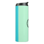 Gepersonaliseerd Initiaal Reismok Thermosbeker (Gedraaid links)