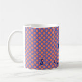 Gepersonaliseerd Initiaal voornaam Koffiemok (Links)