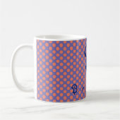 Gepersonaliseerd Initiaal voornaam Koffiemok (Links)