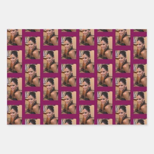 Gepersonaliseerd inpakpapier - Set van 3 (Voorkant 3)