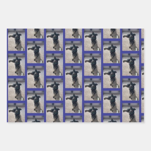 Gepersonaliseerd inpakpapier - Set van 3 Vel (Voorkant 2)