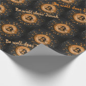 Gepersonaliseerd inpakpapier voor handelaren, Bitc (Hoek)