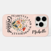 Gepersonaliseerd Inspirerend Christelijk Bijbelver Case-Mate iPhone Case (Achterkant (horizontaal))