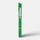 Gepersonaliseerd iPhone Groen speldenontwerp Case-Mate iPhone Case (Achterkant / Links)