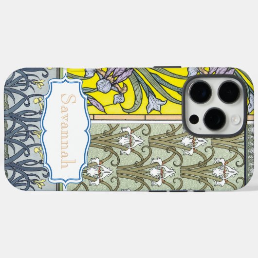 Gepersonaliseerd  irispatroon Case-Mate iPhone case (Achterkant (horizontaal))