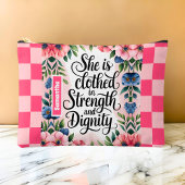 Gepersonaliseerd is ze Christelijk gekleed in krac Etui