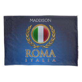 Gepersonaliseerd Italiaanse vlag Kussensloop