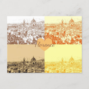 Gepersonaliseerd Italië Florence Fotografie Briefkaart