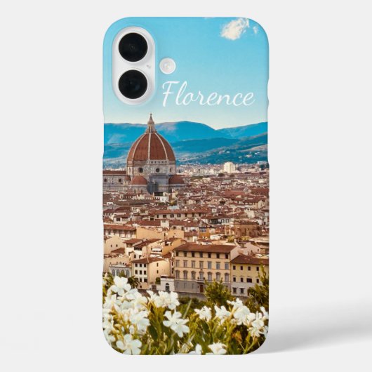 Gepersonaliseerd Italië Florence Fotografie Case-Mate iPhone Case (Achterkant)