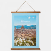 Gepersonaliseerd Italië Florence Fotografie Hangend Wandkleed (Voorkant)