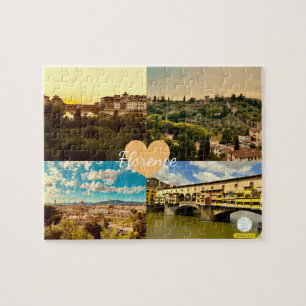 Gepersonaliseerd Italië Florence Fotografie Legpuzzel