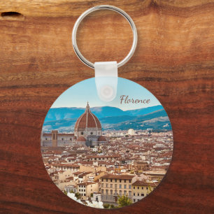 Gepersonaliseerd Italië Florence Fotografie Sleutelhanger