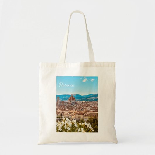 Gepersonaliseerd Italië Florence Fotografie Tote Bag (Voorkant)