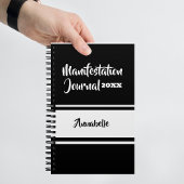 Gepersonaliseerd jaar en naam manifestatie tijdsch notitieboek