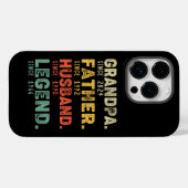 Gepersonaliseerd Jaar Opa Vader Echtgenoot Legende Case-Mate iPhone Case (Achterkant (horizontaal))