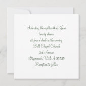 Gepersonaliseerd jachtthema Gespikkeld camoweddens Kaart (Achterkant)