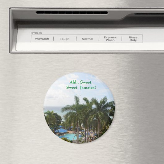 Gepersonaliseerd Jamaica magneet (Insitu (Vaatwasser))