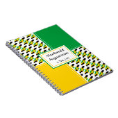 Gepersonaliseerd | JAMAICA MAP | Christelijke scri Notitieboek (Rechterzijde)