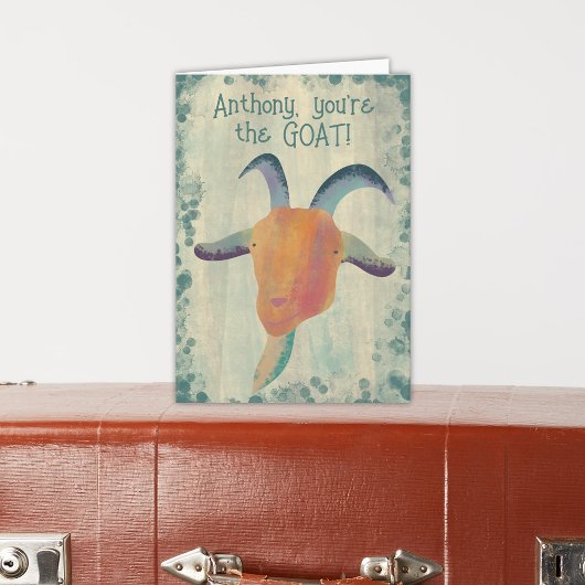 Gepersonaliseerd Je bent de GEIT Verjaardag Kaart