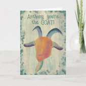 Gepersonaliseerd Je bent de GEIT Verjaardag Kaart (Voorkant)