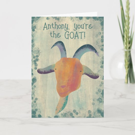 Gepersonaliseerd Je bent de GEIT Verjaardag Kaart (Voorkant)