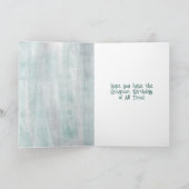 Gepersonaliseerd Je bent de GEIT Verjaardag Kaart (Binnen)