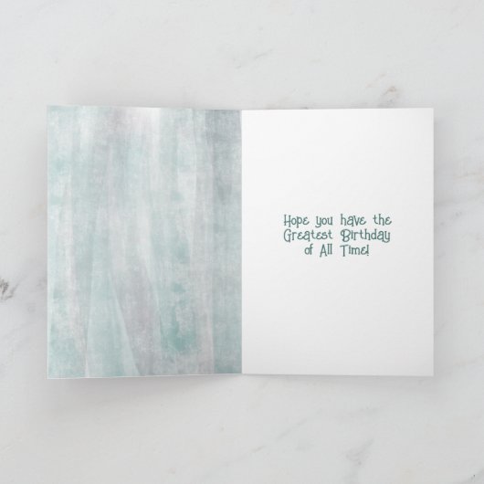 Gepersonaliseerd Je bent de GEIT Verjaardag Kaart (Binnen)