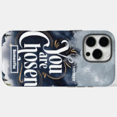 Gepersonaliseerd Je bent gekozen Christelijke vrou Case-Mate iPhone Case (Achterkant (horizontaal))