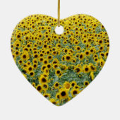 Gepersonaliseerd Je bent mijn Zonneschijn Zonneblo Keramisch Ornament (Achterkant)