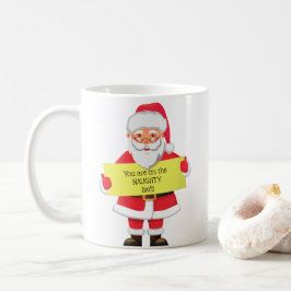 GEPERSONALISEERD "JE BENT OP DE ONDEUGENDE LIJST V KOFFIEMOK